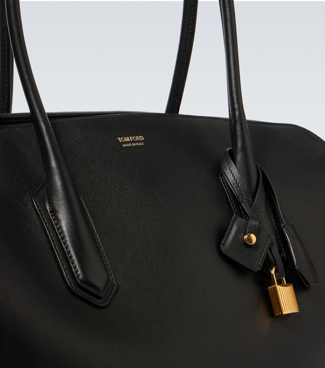Alexander East West leather tote bag | Tom Ford