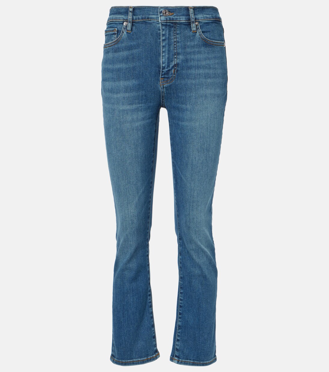 Le High Straight cropped straight jeans | Frame