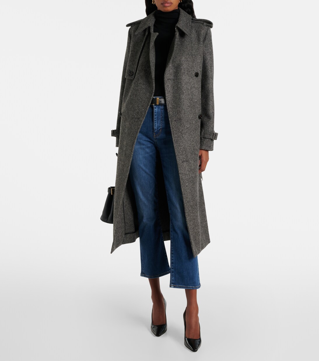 Le High Straight cropped straight jeans | Frame