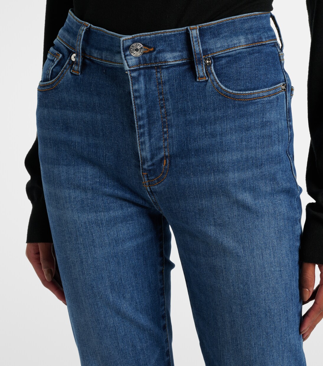 Le High Straight cropped straight jeans | Frame