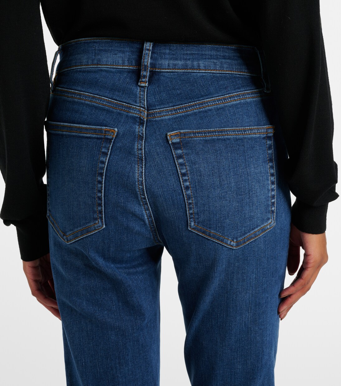 Le High Straight cropped straight jeans | Frame