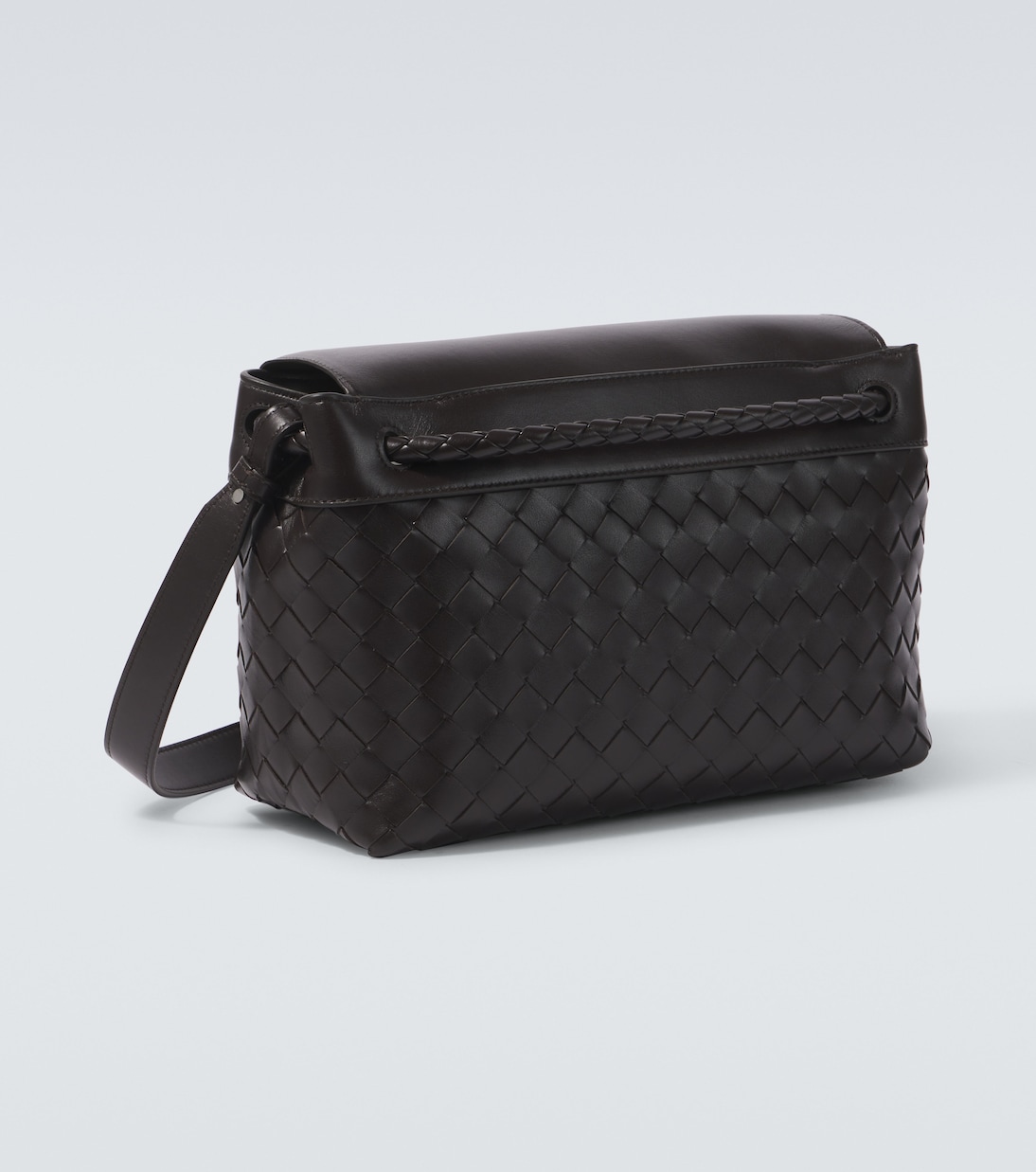 Andiamo Knot Small leather messenger bag | Bottega Veneta