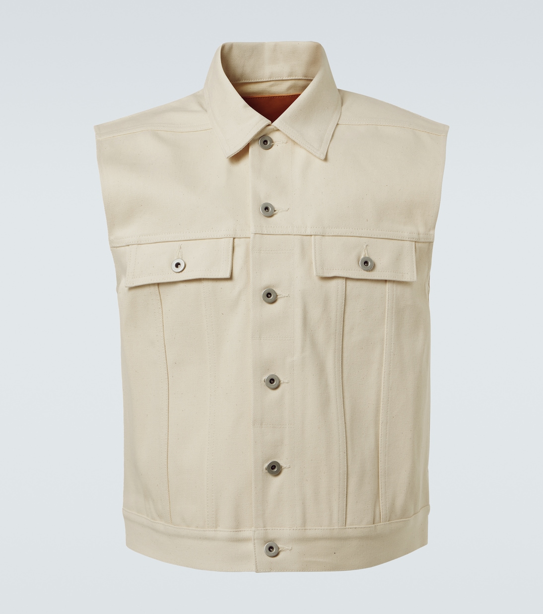 DRKSHDW denim vest | Rick Owens