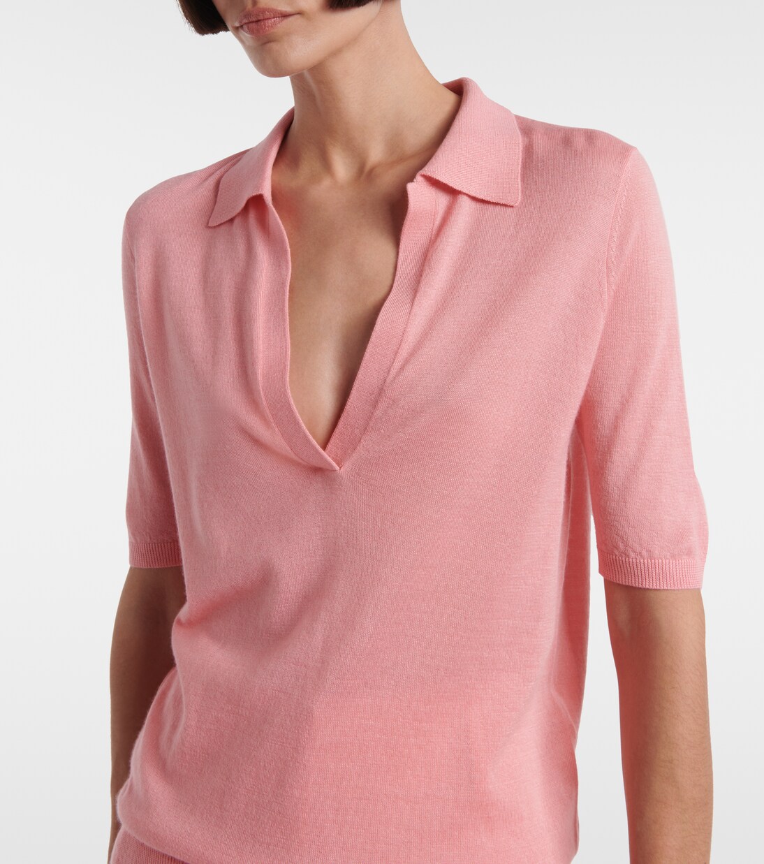 Polopullover Frank aus Kaschmir und Seide | Gabriela Hearst