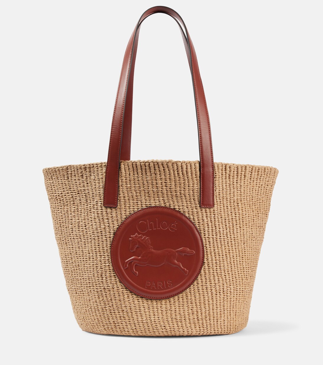 Horse Medal Large basket bag | Chloé