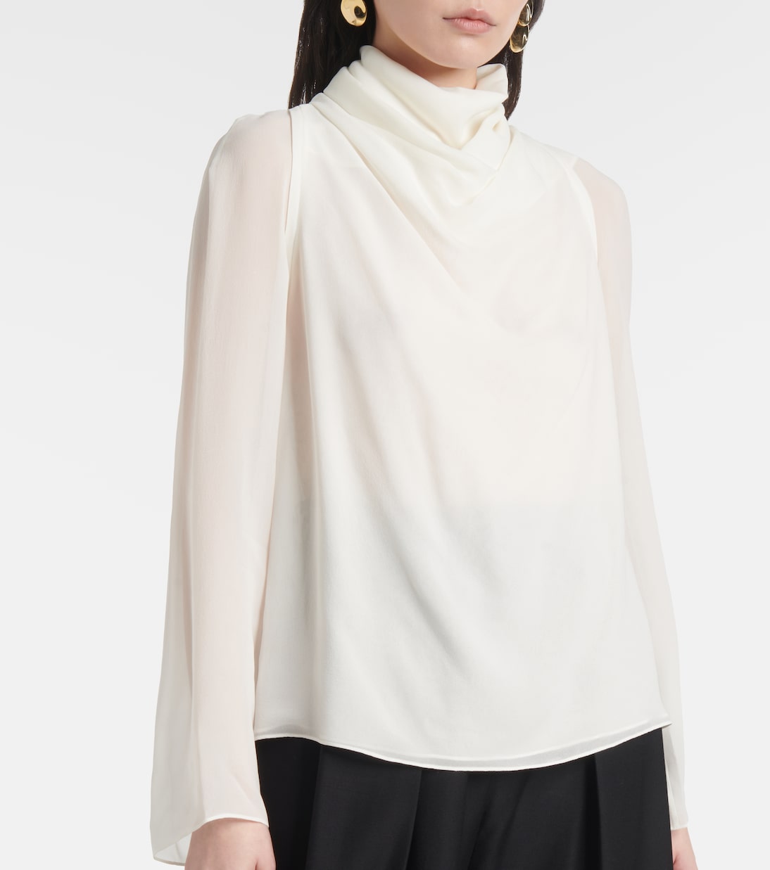 Top Cara aus Seide | Altuzarra