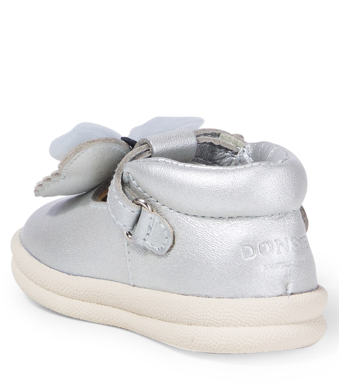 Baby Vlindy metallic leather sneakers | Donsje