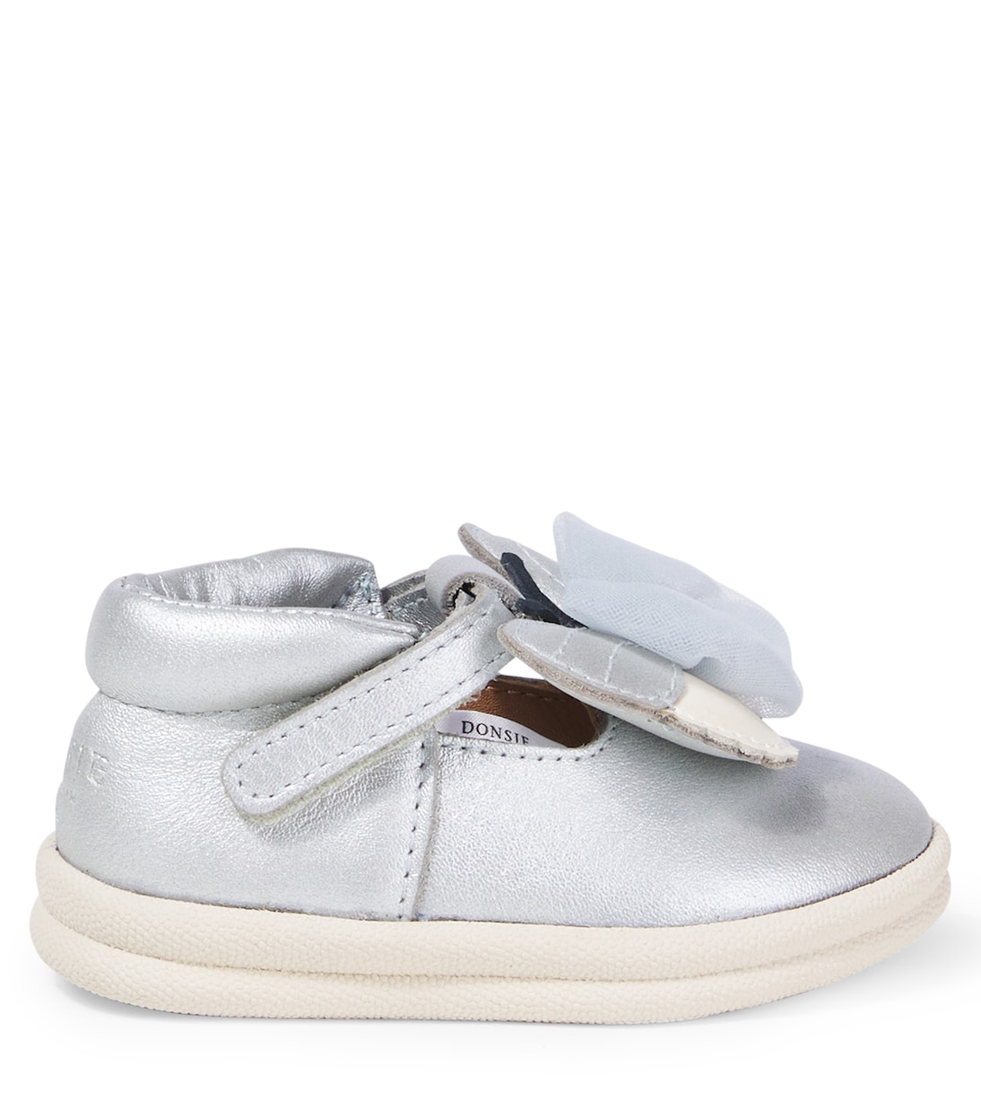 Baby Vlindy metallic leather sneakers | Donsje