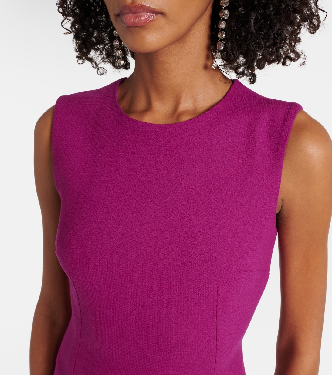 Minikleid aus Woll-Crêpe | Dolce&Gabbana