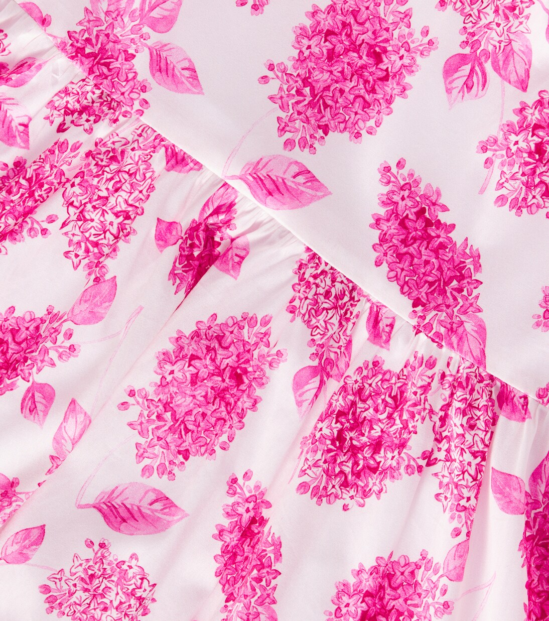 Floral ruffled cotton dress | Tartine et Chocolat