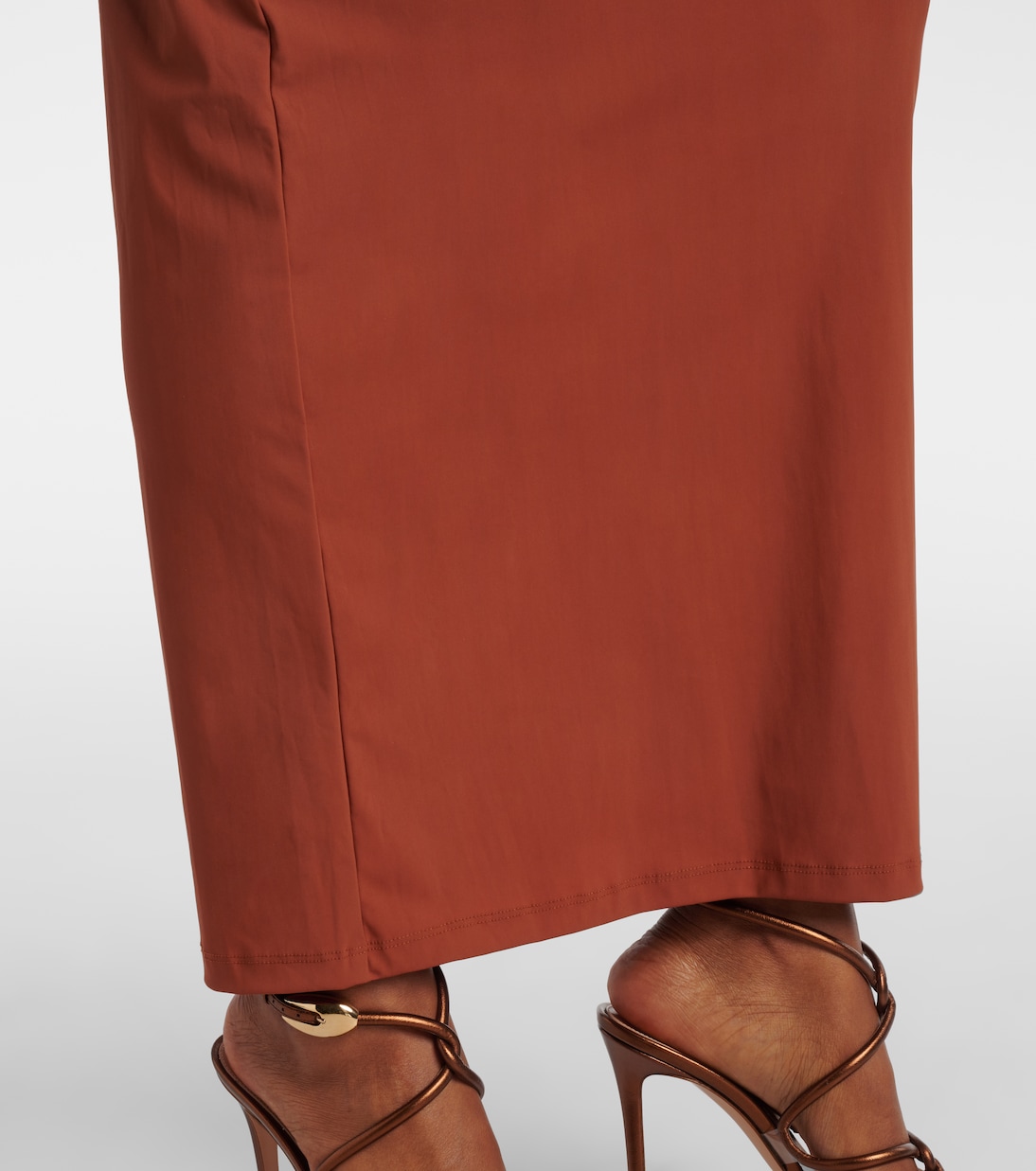 Abito lungo Pierced Orbit in jersey | Christopher Esber