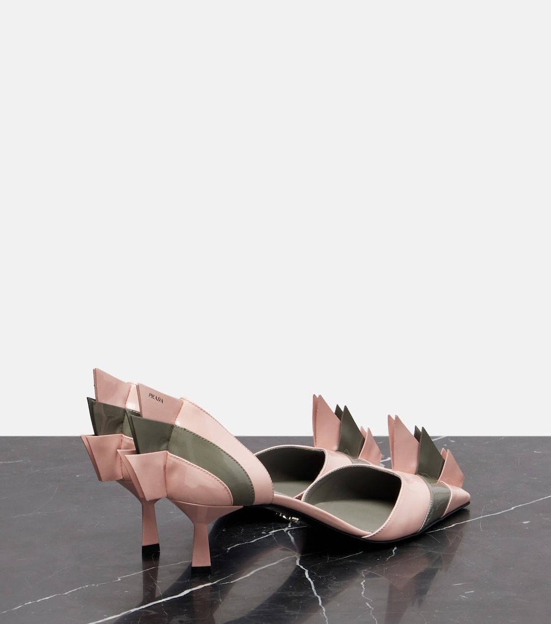 Pumps aus Lackleder | Prada