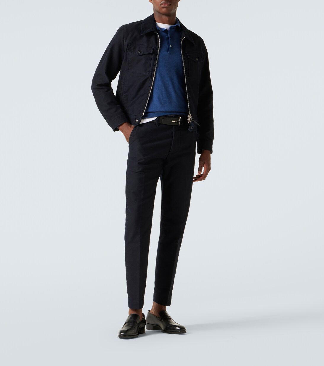 Cashmere and silk polo sweater | Tom Ford