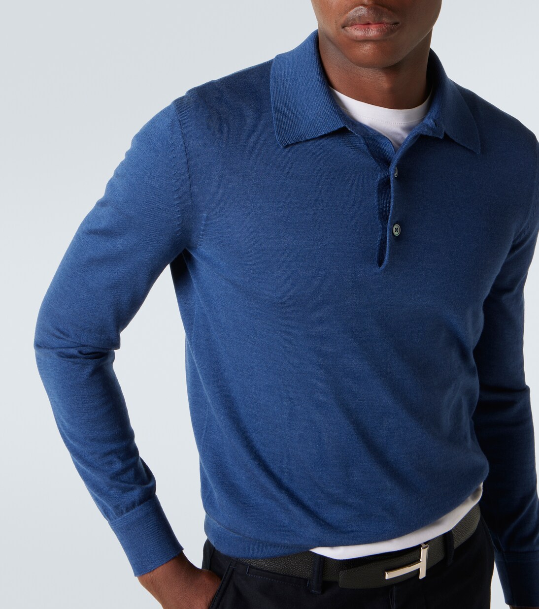Cashmere and silk polo sweater | Tom Ford