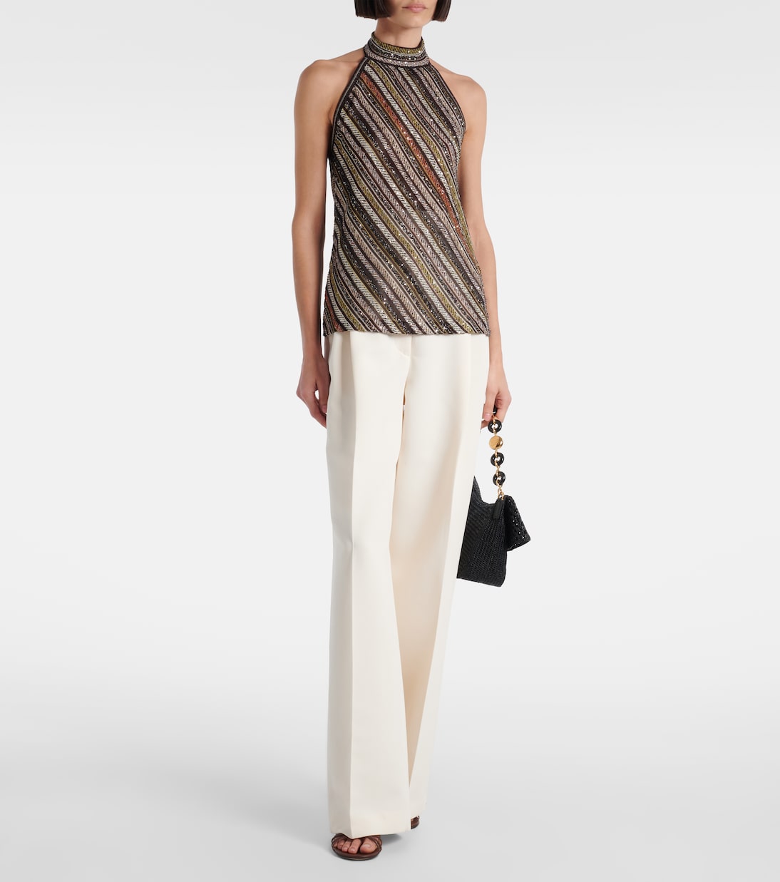 Top mit Pailletten | Missoni