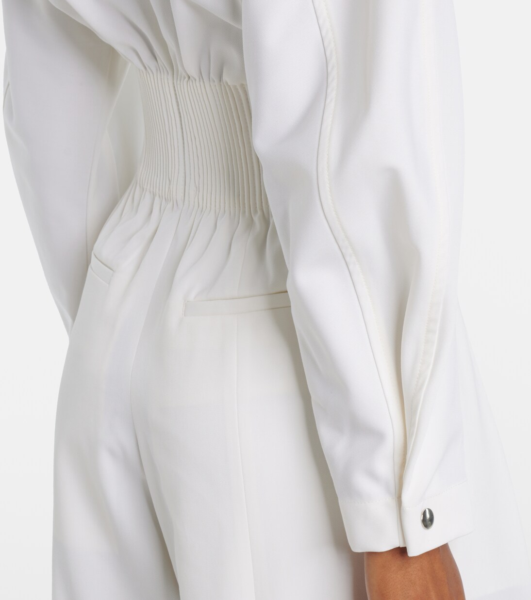 Mono Tab Detail en mezcla de lana | Victoria Beckham