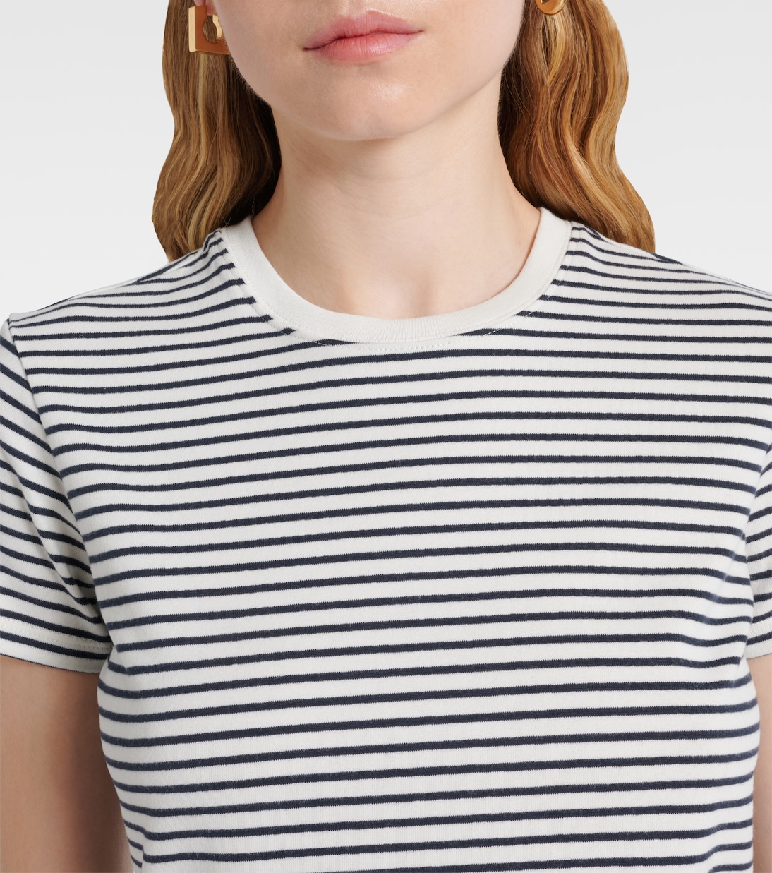 T-shirt in cotone a righe | Frame