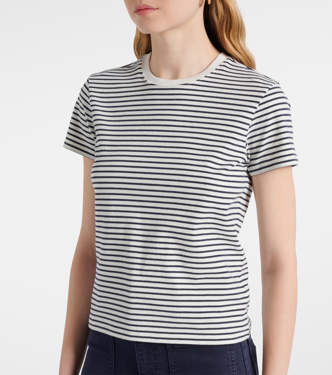 T-shirt in cotone a righe | Frame