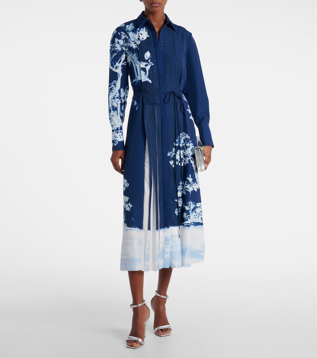 Bedrucktes Midikleid | Erdem