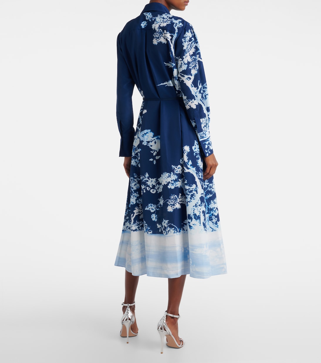 Bedrucktes Midikleid | Erdem