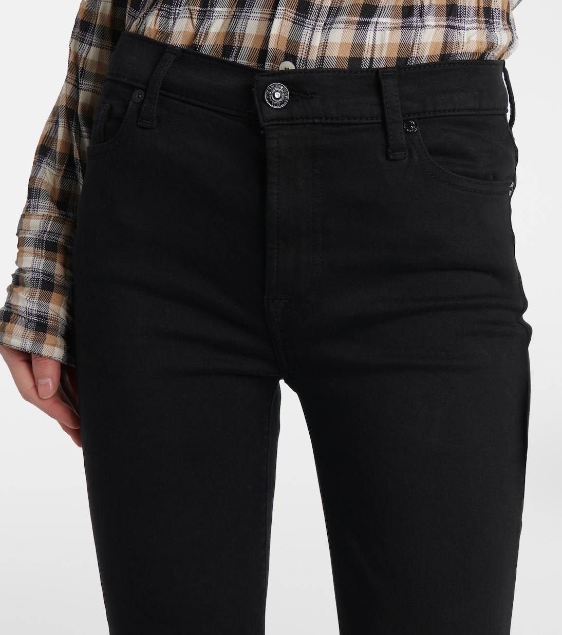 Mid-Rise Skinny Jeans | 7 For All Mankind