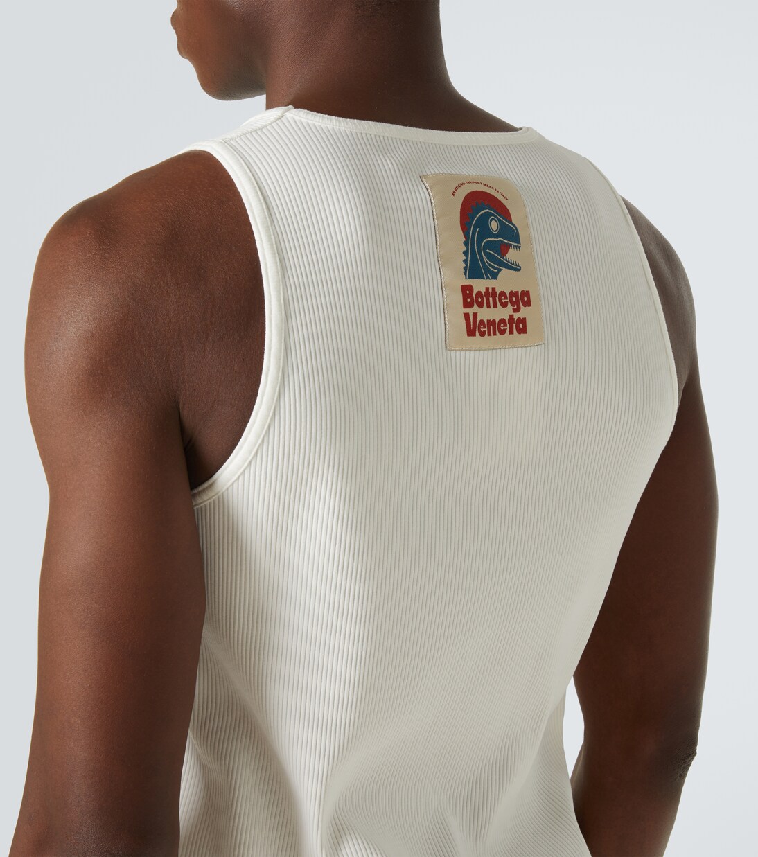 Cotton-blend jersey tank top | Bottega Veneta