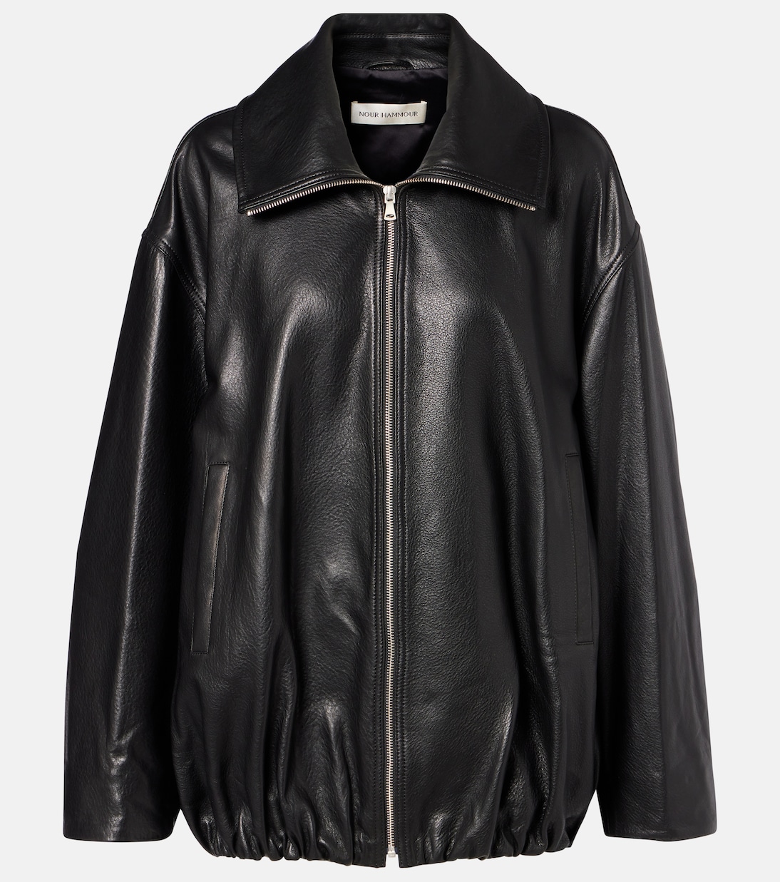 Elisse leather jacket | Nour Hammour