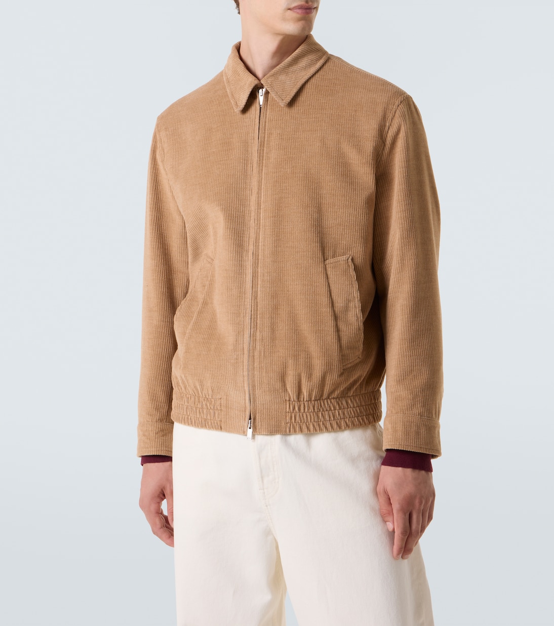 Giacca in velluto a coste di cotone e alpaca | Lardini