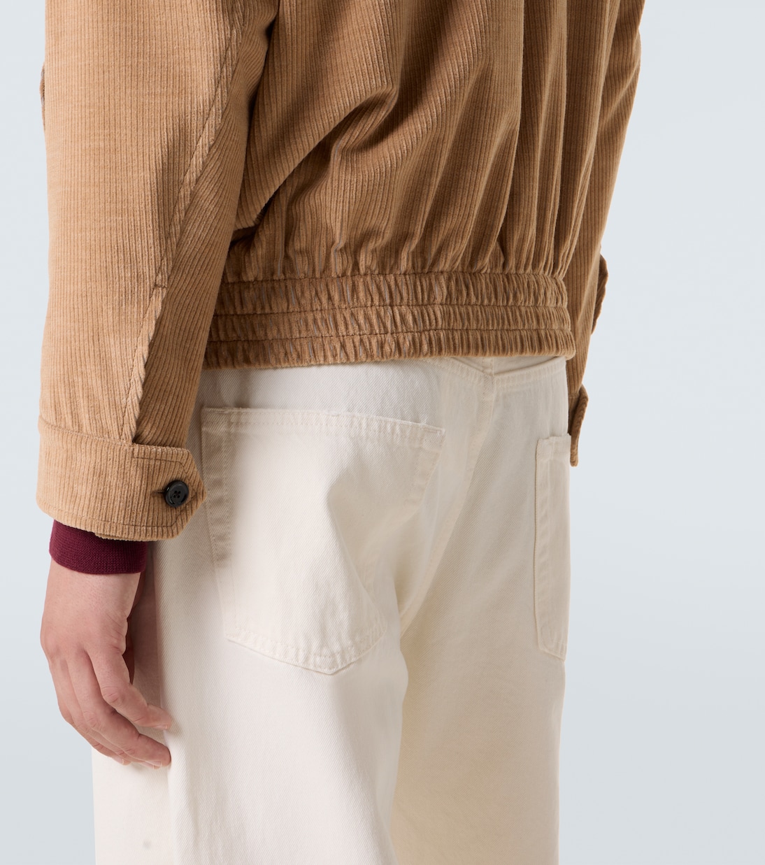 Giacca in velluto a coste di cotone e alpaca | Lardini