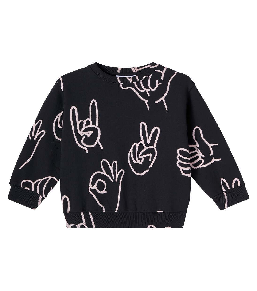Monti printed cotton jersey sweatshirt | Molo