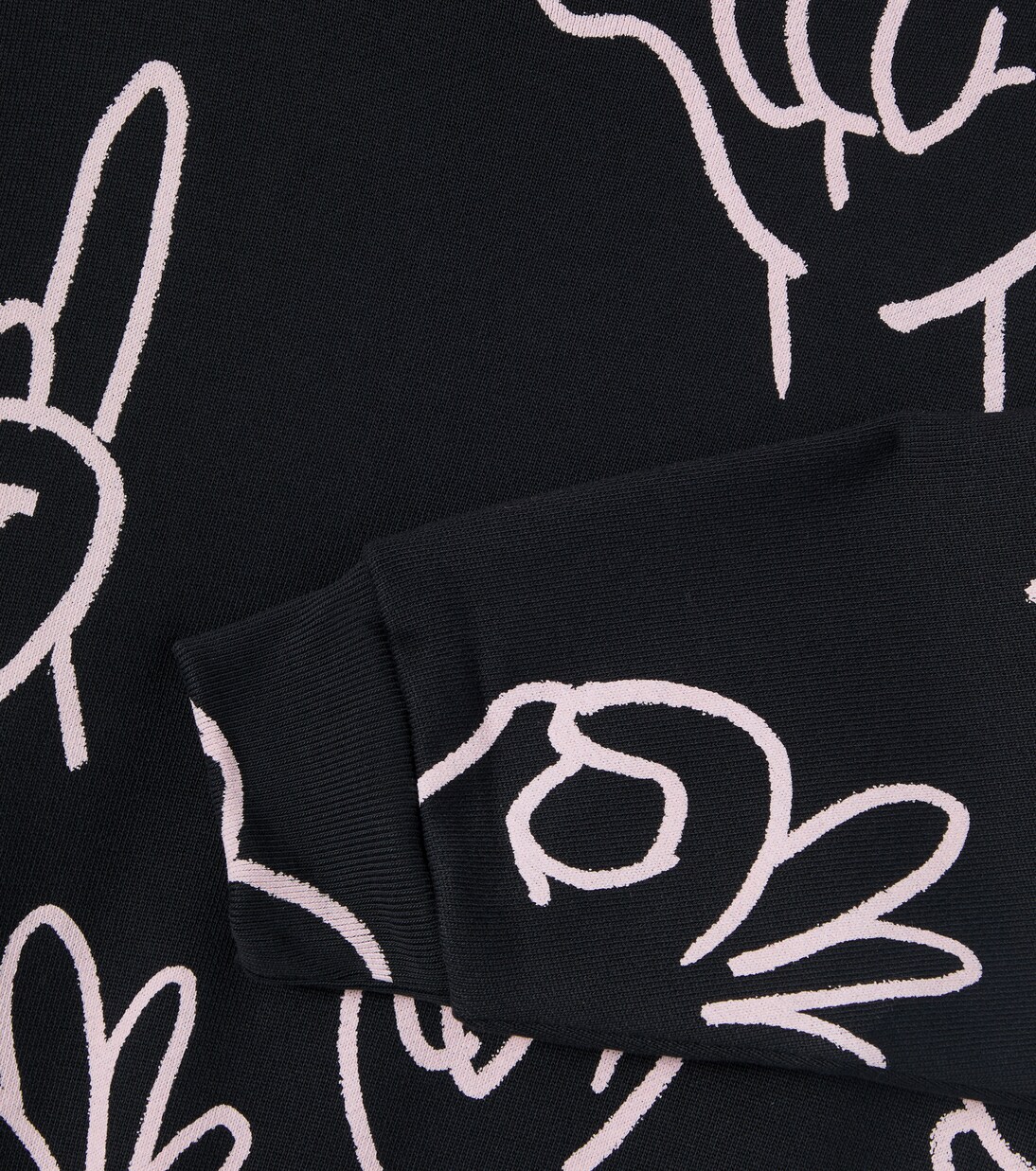 Monti printed cotton jersey sweatshirt | Molo