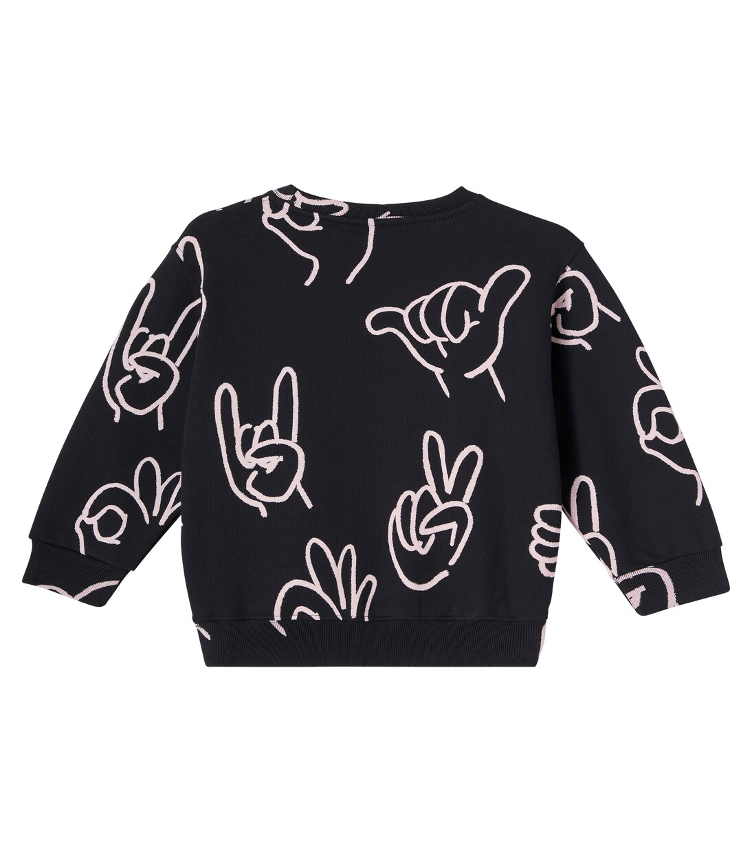 Monti printed cotton jersey sweatshirt | Molo