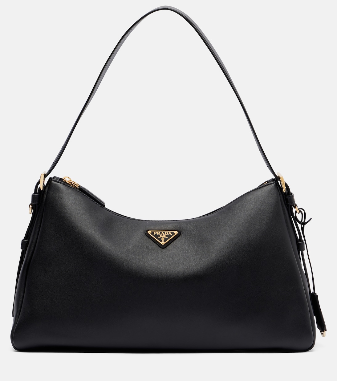 Prada Aimée Large leather shoulder bag | Prada