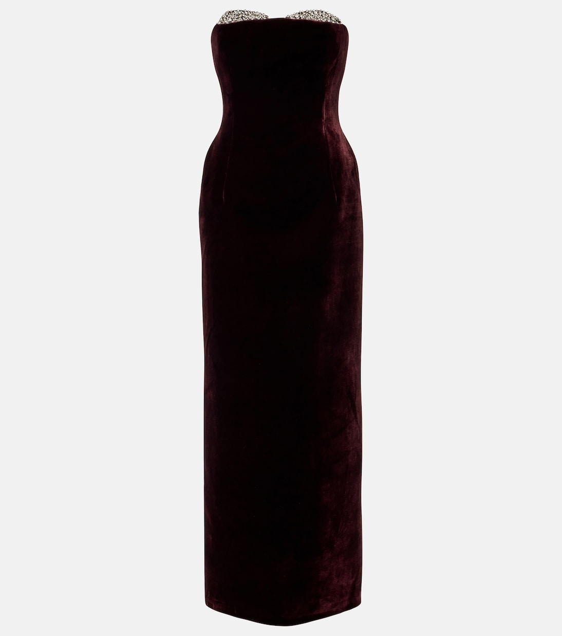 Robe Noélie aus Samt mit Kristallen | The New Arrivals Ilkyaz Ozel