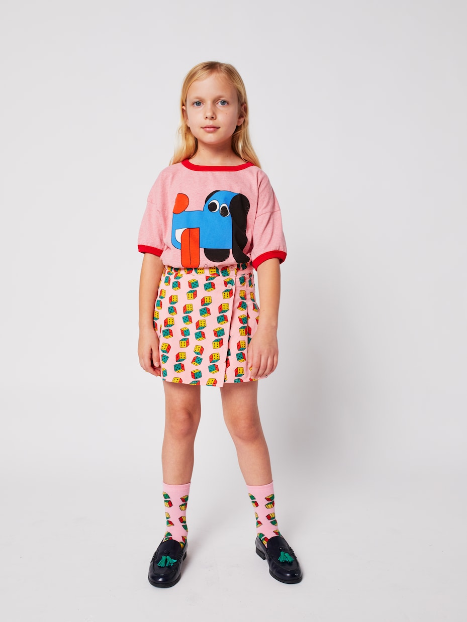 Printed cotton jersey T-shirt | Bobo Choses