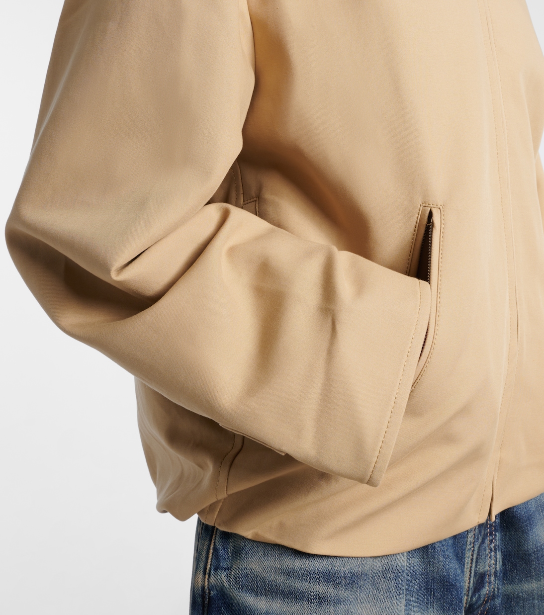 Cotton satin jacket | Acne Studios