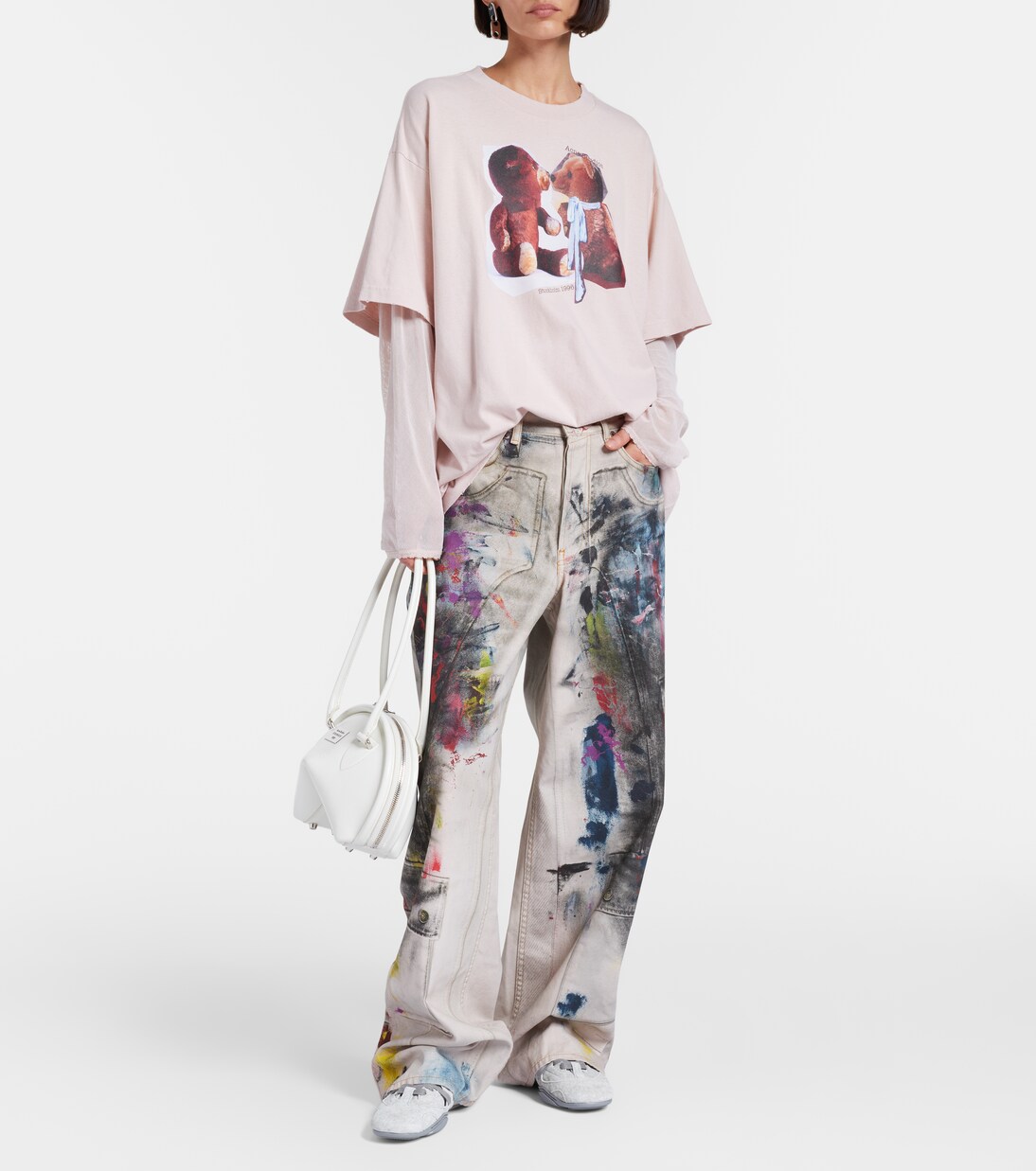 Pantaloni 1981 in cotone a gamba larga | Acne Studios