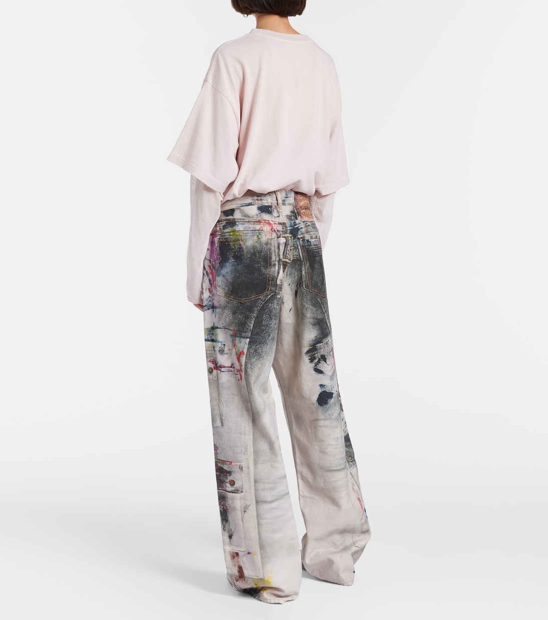 Pantaloni 1981 in cotone a gamba larga | Acne Studios
