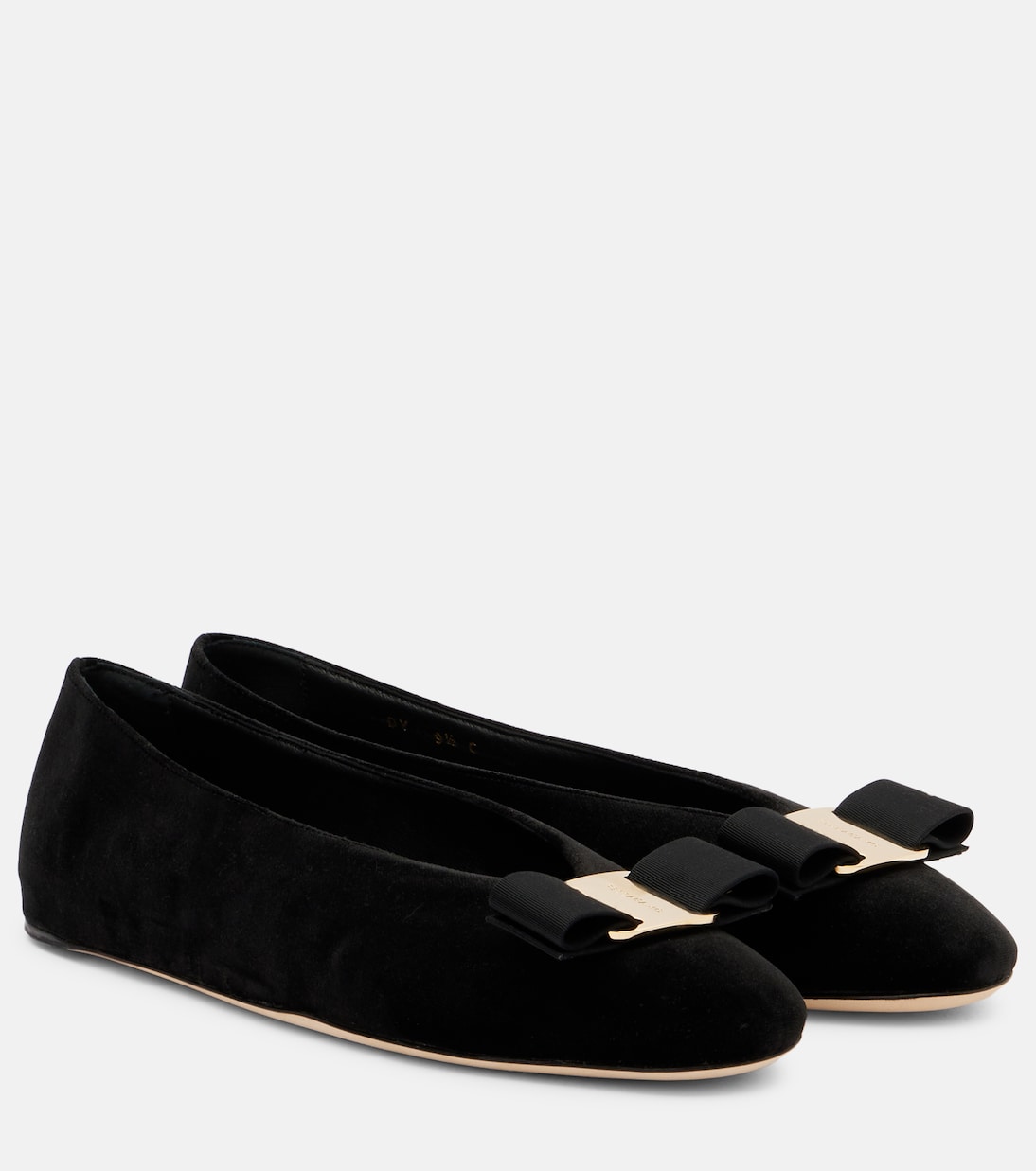 Vanna velvet ballet flats | Ferragamo