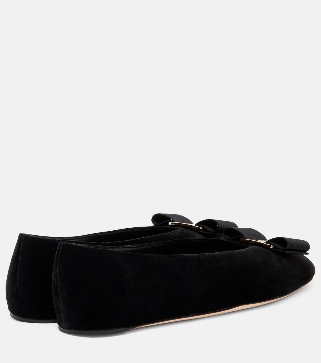 Vanna velvet ballet flats | Ferragamo