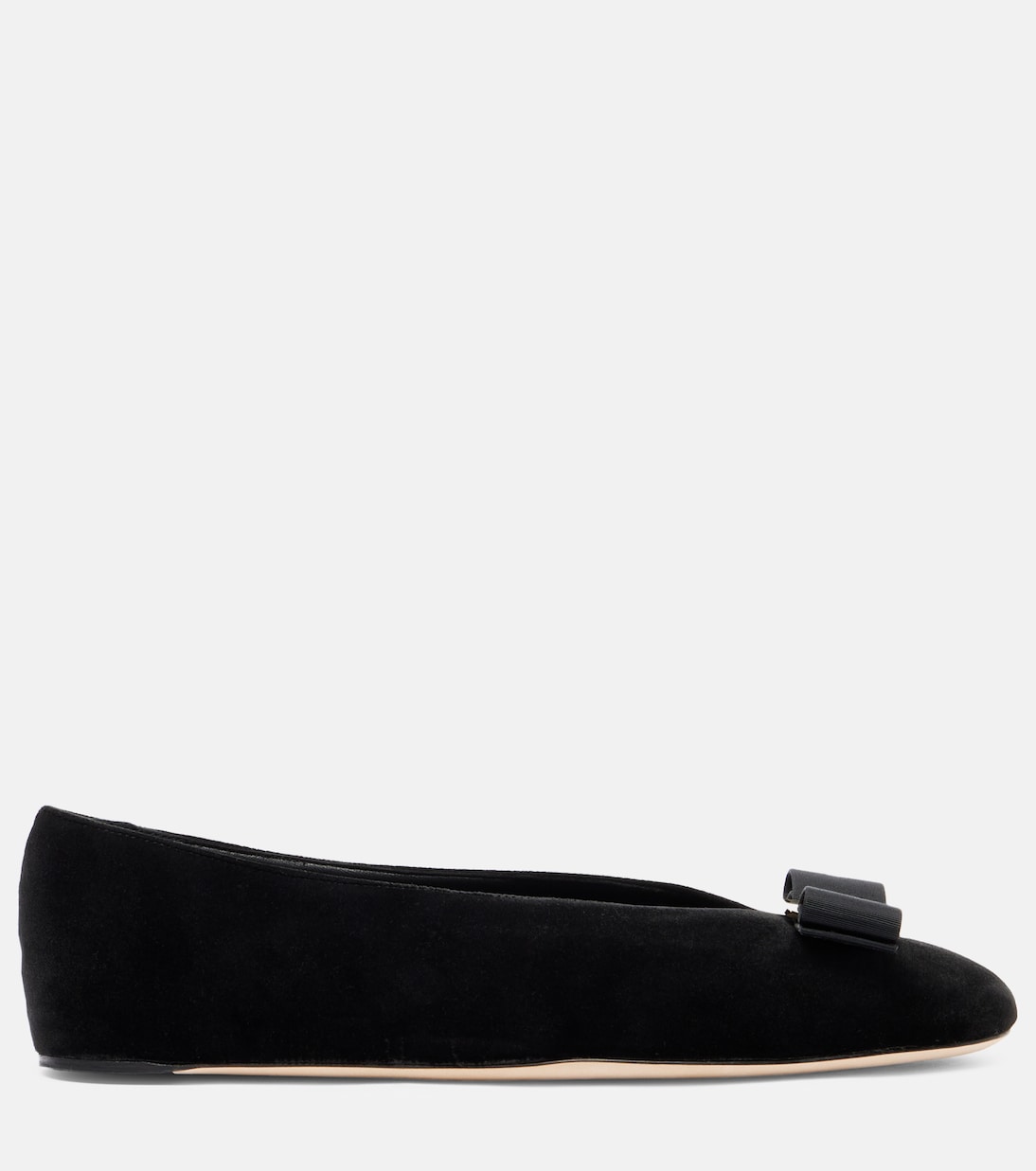Vanna velvet ballet flats | Ferragamo