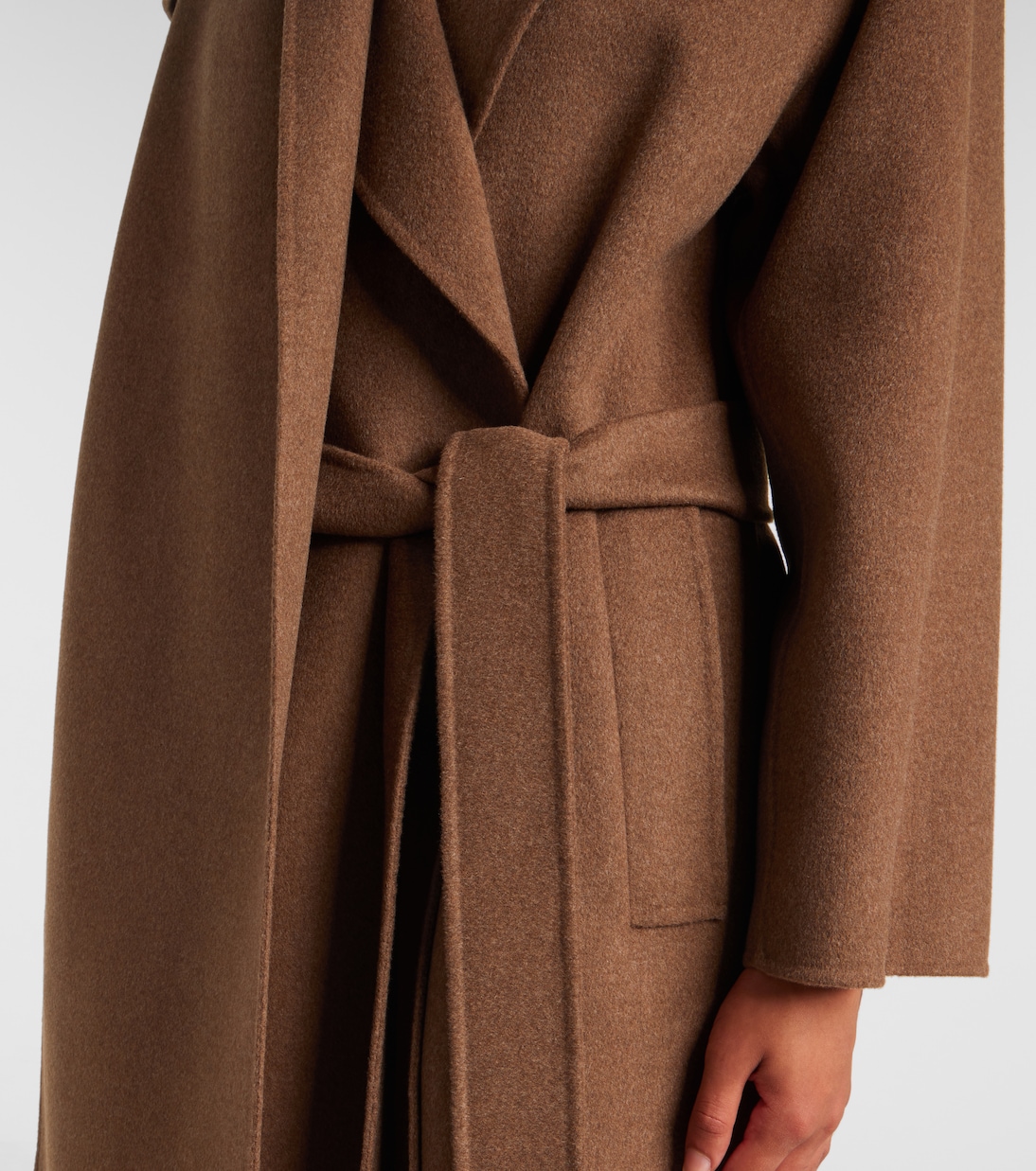 Curoe virgin wool wrap coat | 'S Max Mara
