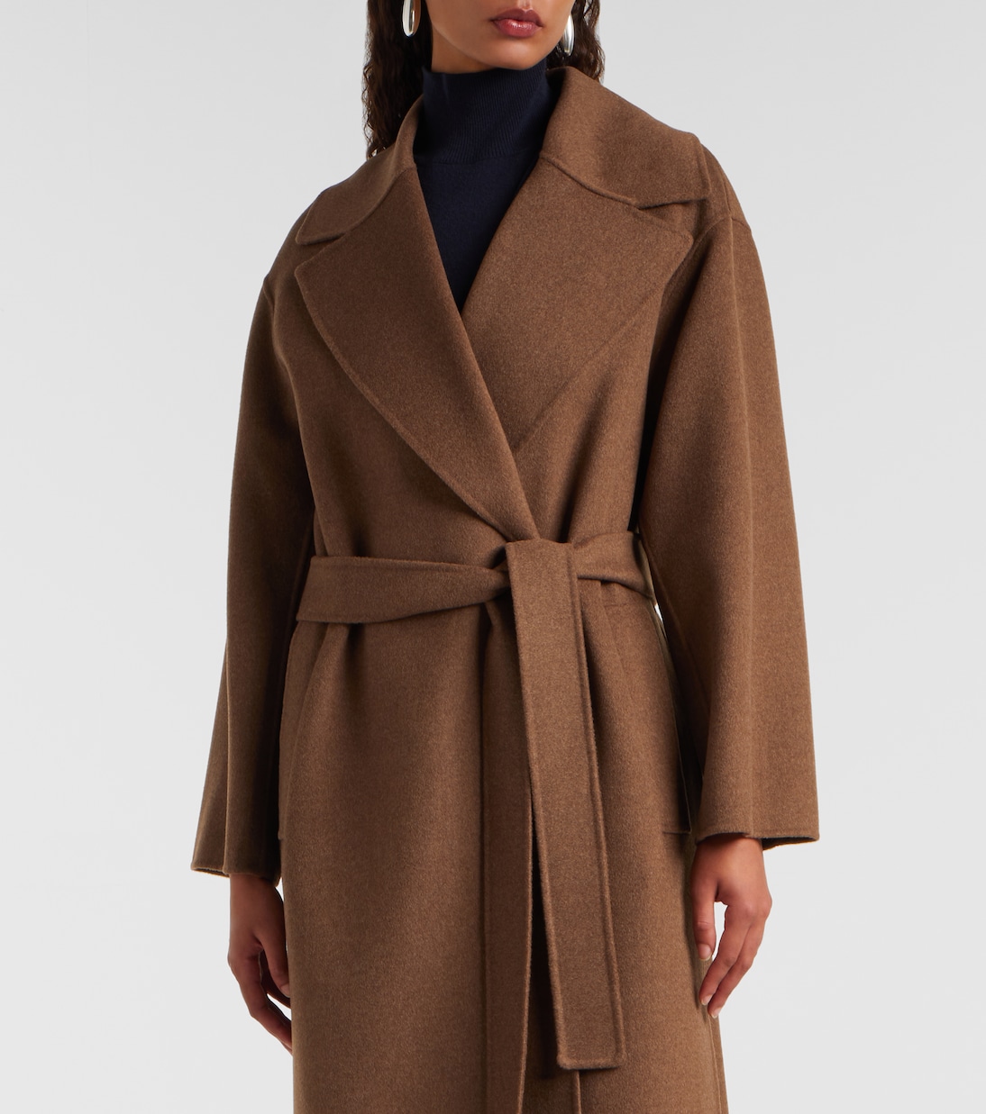 Curoe virgin wool wrap coat | 'S Max Mara