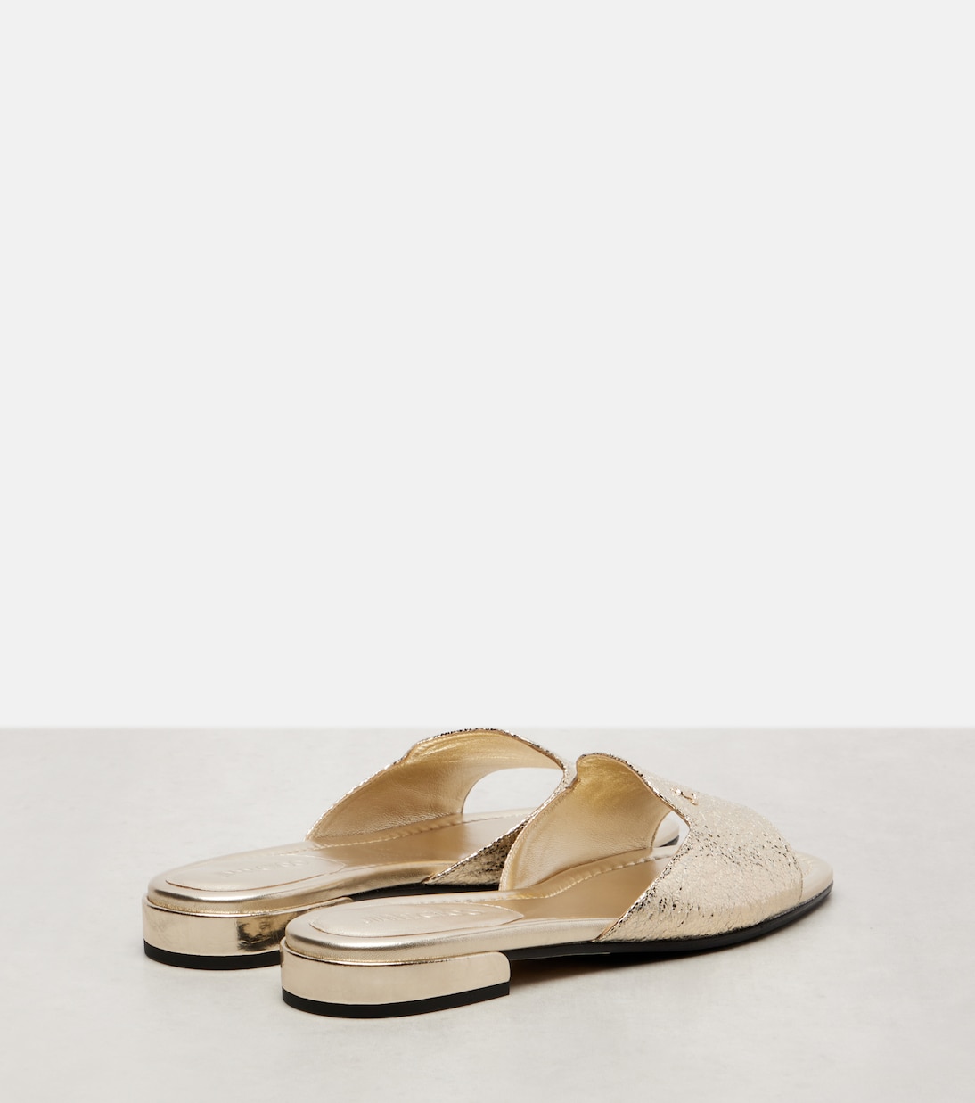 Dina metallic slides | Jimmy Choo