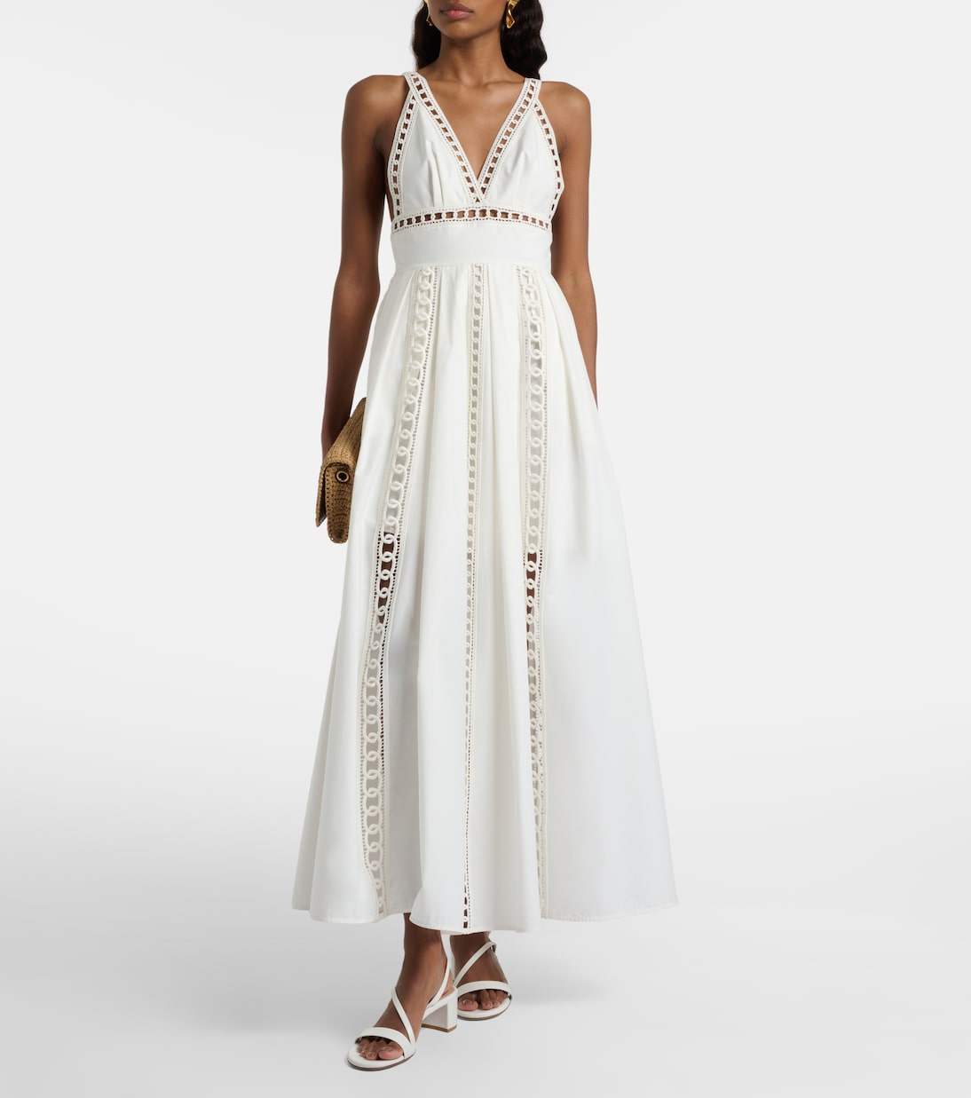 Betsey 45 leather sandals | Gianvito Rossi