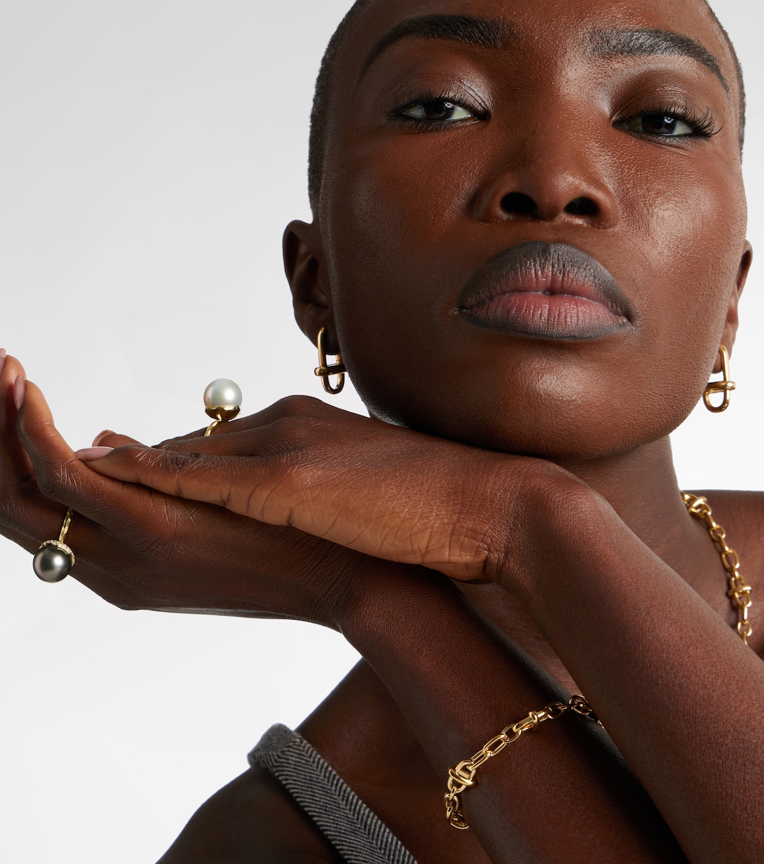 Bague Orb en or 18 ct (750/1000) et perle  | Octavia Elizabeth