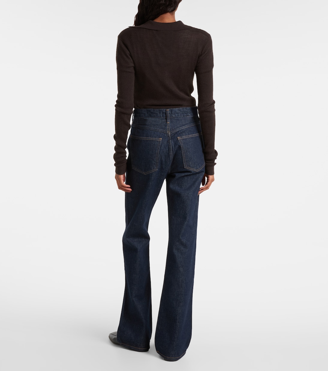 Mid-Rise Flared Jeans Leena | Agolde