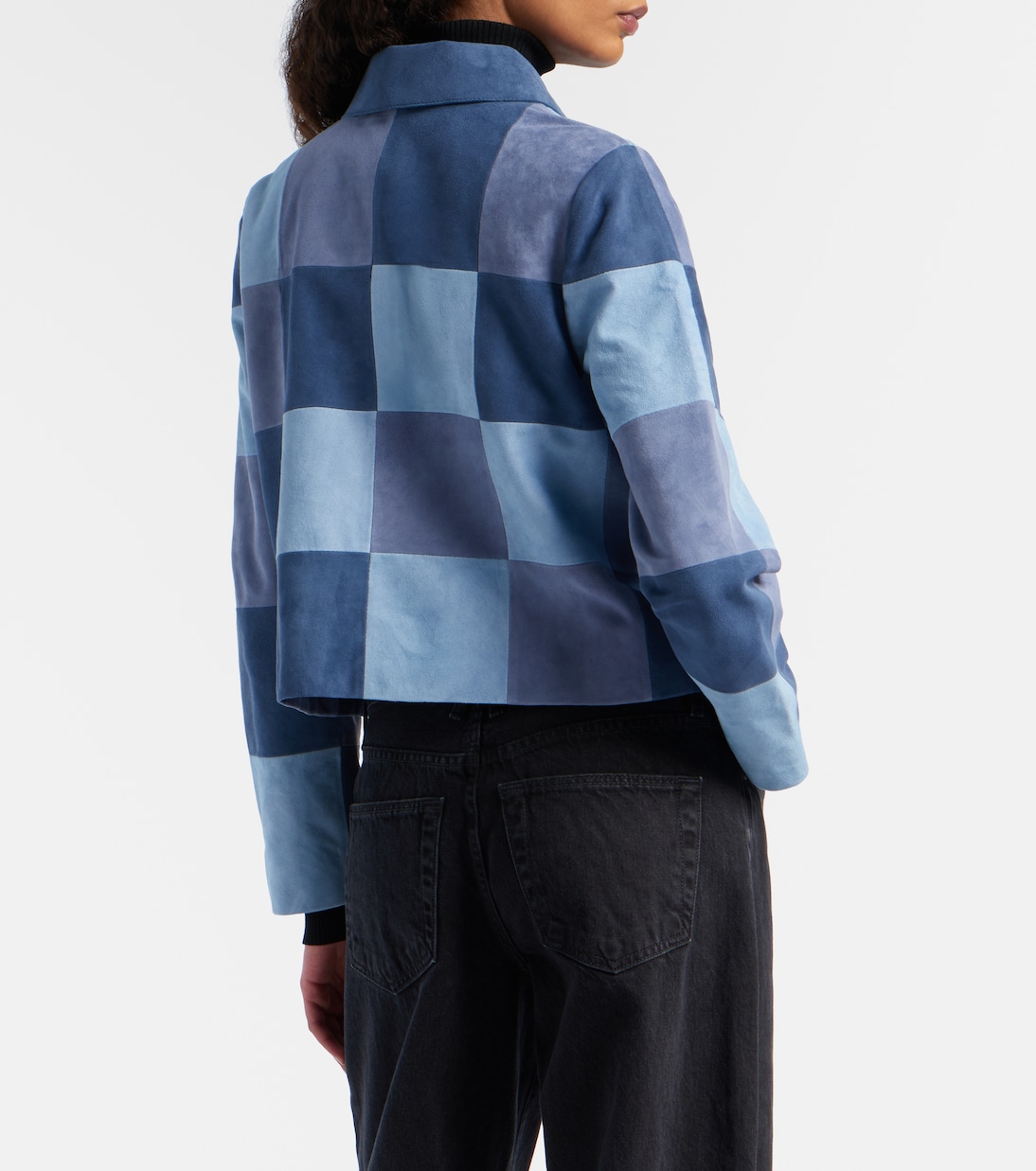 Jacke aus Veloursleder | Rixo