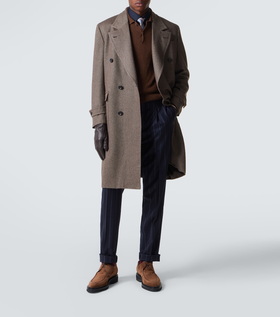 Ted suede Oxford shoes | John Lobb