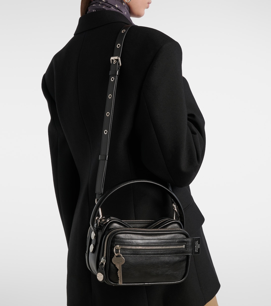 Camero Kit leather top-handle bag | Acne Studios